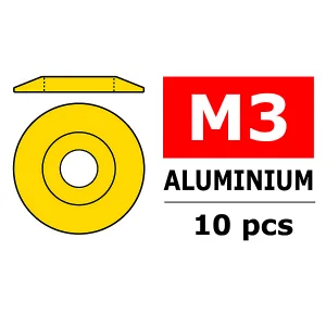 Corally Aluminium Washer For M3 Button Head Screws O