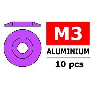 Corally Aluminium Washer For M3 Button Head Screws O