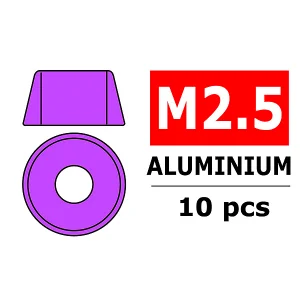 Corally Aluminium Washer For M2.5 Socket Head Screws