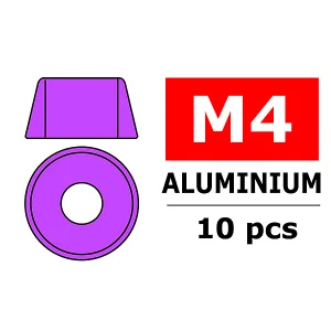 Corally Aluminium Washer For M4 Socket Head Screws O