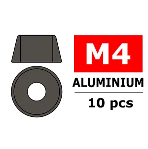 Corally Aluminium Washer For M4 Socket Head Screws O
