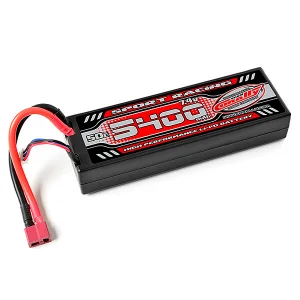 Corally Sport Racing 50C Lipo Battery - 5400mAh 2S 7.4V - Deans