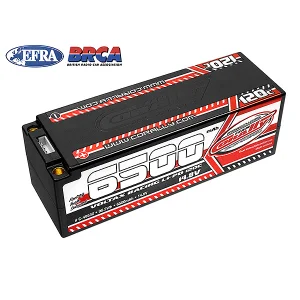 Corally Voltax 120C LiPo Battery - 6500Mah - 14.8V 4S - 5mm Connectors