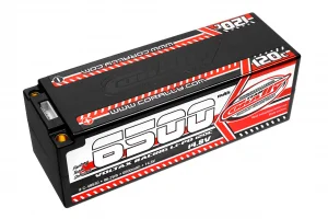 Corally Voltax 120C LiPo Battery - 6500Mah - 14.8V 4S - 5mm Connectors