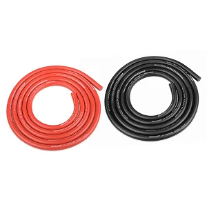 Corally Ultra V+ Silicone Wire - 12AWG - Red and Black - 1M Each