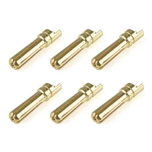 Corally Bullet Connector 4.0mm - Male - Solid Type -