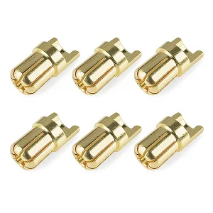 Corally Bullet Connector 6.5mm - Male - Solid Type -