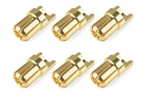 Corally Bullet Connector 6.5mm - Male - Solid Type -