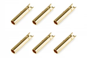 Corally Bullet Connector 2.0mm - Female - Gold Plated