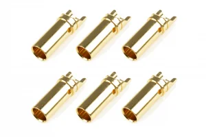 Corally Bullet Connector 3.5mm - Female - Gold Plated