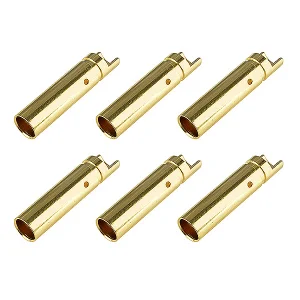 Corally Bullet Connector 4.0mm - Female - Gold Plated