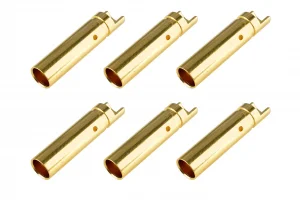 Corally Bullet Connector 4.0mm - Female - Gold Plated