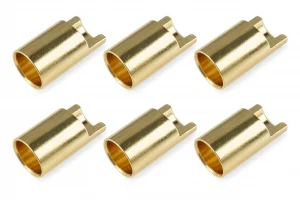 Corally Bullet Connector 6.5mm - Female - Gold Plated