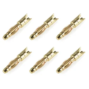 Corally Bullet Connector 2.0mm - Male - Spring Type -