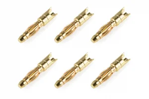 Corally Bullet Connector 2.0mm - Male - Spring Type -