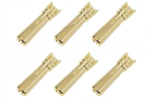 Corally Bullet Connector 4.0mm - Male - Spring Type -