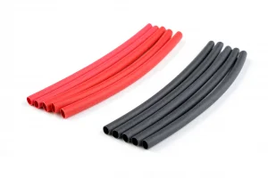 Corally Shrink Tubing - 2.4mm - Red + Black - 10 Pcs