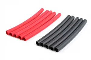 Corally Shrink Tubing - 4.7mm - Red + Black - 10 Pcs