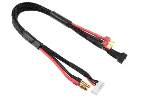 Corally Charge/Balance Lead - T-Plug 3S - Charger 6S