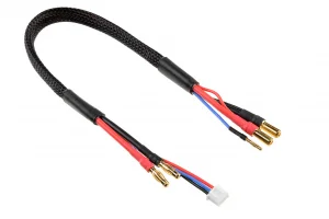 Corally Charge/Balance Lead - 4mm Bullet Connector 2S