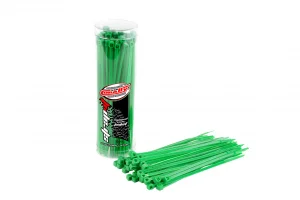 Corally Strap-It - Cabl E Tie Raps - Green - 2.5X100mm