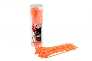 Corally Strap-It - Cabl E Tie Raps - Orange - 2.5X100M