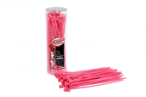 Corally Strap-It - Cabl E Tie Raps - Pink - 2.5X100mm