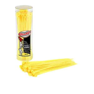 Corally Strap-It - Cabl E Tie Raps - Yellow - 2.5X100M