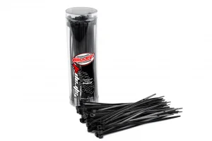 Corally Strap-It - Cabl E Tie Raps - Black - 2.5X100mm