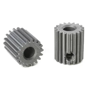Corally 64DP Pinion - Short - Hard Anodised Al7075 -