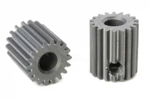 Corally 64DP Pinion - Short - Hard Anodised Al7075 -