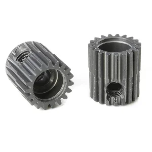 Corally 64DP Pinion - Short - Hard Anodised Al7075 -