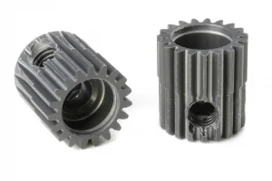 Corally 64DP Pinion - Short - Hard Anodised Al7075 -