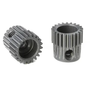 Corally 64DP Pinion - Short - Hard Anodised Al7075 -