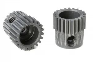 Corally 64DP Pinion - Short - Hard Anodised Al7075 -