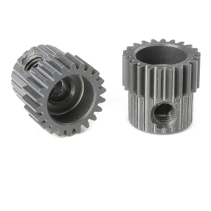 Corally 64DP Pinion - Short - Hard Anodised Al7075 -