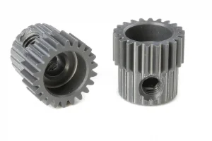 Corally 64DP Pinion - Short - Hard Anodised Al7075 -