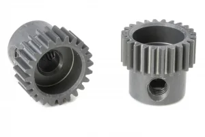Corally 64DP Pinion - Short - Hard Anodised Al7075 -