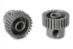 Corally 64DP Pinion - Short - Hard Anodised Al7075 -