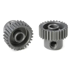 Corally 64DP Pinion - Short - Hard Anodised Al7075 -