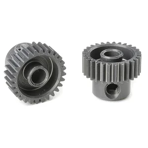 Corally 64DP Pinion - Short - Hard Anodised Al7075 -