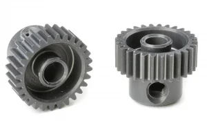 Corally 64DP Pinion - Short - Hard Anodised Al7075 -