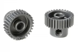 Corally 64DP Pinion - Short - Hard Anodised Al7075 -