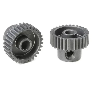 Corally 64DP Pinion - Short - Hard Anodised Al7075 -