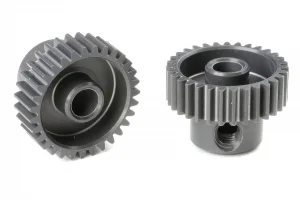 Corally 64DP Pinion - Short - Hard Anodised Al7075 -
