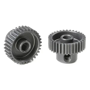 Corally 64DP Pinion - Short - Hard Anodised Al7075 -
