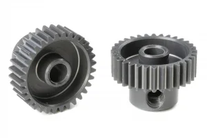 Corally 64DP Pinion - Short - Hard Anodised Al7075 -