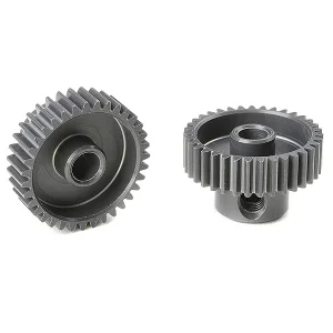 Corally 64DP Pinion - Short - Hard Anodised Al7075 -