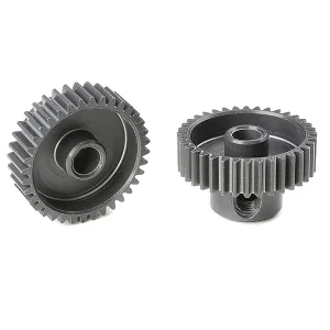 Corally 64DP Pinion - Short - Hard Anodised Al7075 -