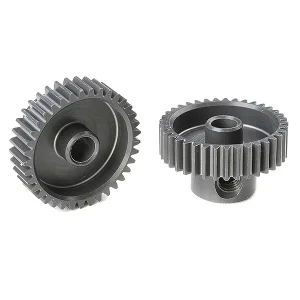 Corally 64DP Pinion - Short - Hard Anodised Al7075 -
